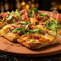 Fig, Brie, & Prosciutto Flatbread